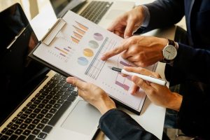 Consultor financeiro empresarial
